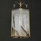 Lámpara colgante vintage de vidrio pulido, Italia, años 60, Imagen 10