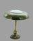 Lámpara de mesa italiana de latón de Oscar Torlasco para Lumi, años 50, Imagen 3