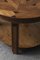 Tavolino da caffè Art Déco rotondo con ripiano intarsiato, anni '30, Immagine 6