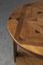Tavolino da caffè Art Déco rotondo con ripiano intarsiato, anni '30, Immagine 7