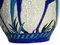 Art Deco Keramikvase in Blauem Hirsch von Charles Catteau für Boch Frères, 1920er 4