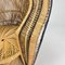 Vintage Rattan and Wicker Peacock Chair, 1970s, Image 7