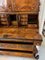 18th Century Dutch Marquetry Inlaid Burr Walnut Bureau Bookcase, 1780s, Image 22