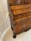 18th Century Dutch Marquetry Inlaid Burr Walnut Bureau Bookcase, 1780s 29