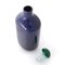 Blue Glass Bottle with Stopper from Barovier & Toso, 1980s 6