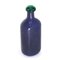 Bottiglia in vetro blu con tappo di Barovier & Toso, anni '80, Immagine 2