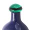 Blaue Glasflasche mit Stopfen von Barovier & Toso, 1980er 7