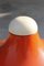 Lámpara de pie Mushroom era espacial de acero y chapa de Meyer, Alemania, años 60, Imagen 6