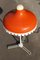 Lámpara de pie Mushroom era espacial de acero y chapa de Meyer, Alemania, años 60, Imagen 4