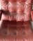 Mid-Century Crimson Leather Armchair, Image 5