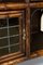 Late 19th Century Bamboo Etagere Leaded Stained Glass Cabinet 10