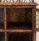 Late 19th Century Bamboo Etagere Leaded Stained Glass Cabinet, Image 9