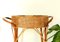 Vintage Bamboo and Viennese Straw Bar Cart, Italy, 1970s, Image 4