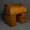 Mid Victorian Burr Walnut Cylinder Desk 1