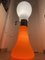 Lámpara de pie Lipstick era espacial de Mazzega, Italia, Imagen 27