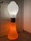 Lámpara de pie Lipstick era espacial de Mazzega, Italia, Imagen 22