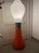 Lámpara de pie Lipstick era espacial de Mazzega, Italia, Imagen 32
