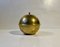 Space Age Danish Planet Oil Lamp in Brass, 1960s, Image 3