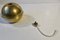 Space Age Danish Planet Oil Lamp in Brass, 1960s 6
