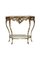 Table Console Vintage en Bronze 10