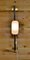 Adjustable Wall Lamp in Teak, Glass and Brass, Italy, 1950s 2