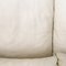 Maralunga Sofa in White Leather by Vico Magistretti for Cassina, 1970s 12