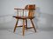 Scandinavian Armchairs in Pine Wood from Asko, 1970s, Set of 4, Image 6