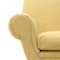 Vintage Armchair in Yellow Fabric, 1950s, Image 10