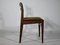 Danish Dining Chairs in Teak by Frem Røjle, 1960s, Set of 4 7