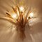 Vintage Sconce with Wreath Flowers attributed to Kögl, 1960s 4