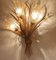 Vintage Sconce with Wreath Flowers attributed to Kögl, 1960s 6