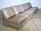 Mid-Century Leather Module Sofas,1970s, Set of 5 3