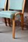 Green Bow Wood Lounge Chairs from Steiner, 1950s, Set of 2 6