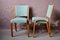 Green Bow Wood Lounge Chairs from Steiner, 1950s, Set of 2 7