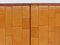 Sideboards and One Corner Cabinet with Patchwork Cognac Leather Doors by Tito Agnoli for Poltrona Frau, Italy, 1973, Set of 3 8