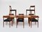 Teak Extendable Table with Chairs Model 77 by Niels Otto Møller for Mk Craftmanship, Denmark, 1959, Set of 9 2