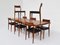 Teak Extendable Table with Chairs Model 77 by Niels Otto Møller for Mk Craftmanship, Denmark, 1959, Set of 9, Image 3