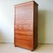 Industrial Portuguese Oak Tambour Door Filing Cabinet from Olaio, 1940s 5