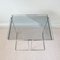 Chromed Metal and Smoked Glass Side Table, 1970s 12