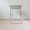 Chromed Metal and Smoked Glass Side Table, 1970s 9