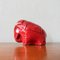 Vintage Red Glaze Ceramic Elephant in the style of Bitossi, 1970s 1