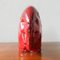 Elefante vintage in ceramica smaltata rossa nello stile di Bitossi, anni '70, Immagine 9