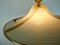 Lámpara colgante era espacial vintage grande de acrílico y latón de Hustadt Leuchten, años 70, Imagen 2