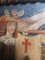 Ángeles arcabuceros, años 60, pinturas al óleo sobre lienzo, enmarcado. Juego de 2, Imagen 5