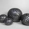 Glazed Ceramic Spheres, 1990s, Set of 4 2