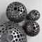 Glazed Ceramic Spheres, 1990s, Set of 4, Image 16