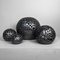 Glazed Ceramic Spheres, 1990s, Set of 4 6