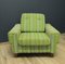 Vintage Green Sofa and Armchair, 1950s, Set of 2 8