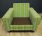 Vintage Green Sofa and Armchair, 1950s, Set of 2 9