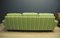 Grünes Vintage Sofa & Sessel, 1950er, 2er Set 4